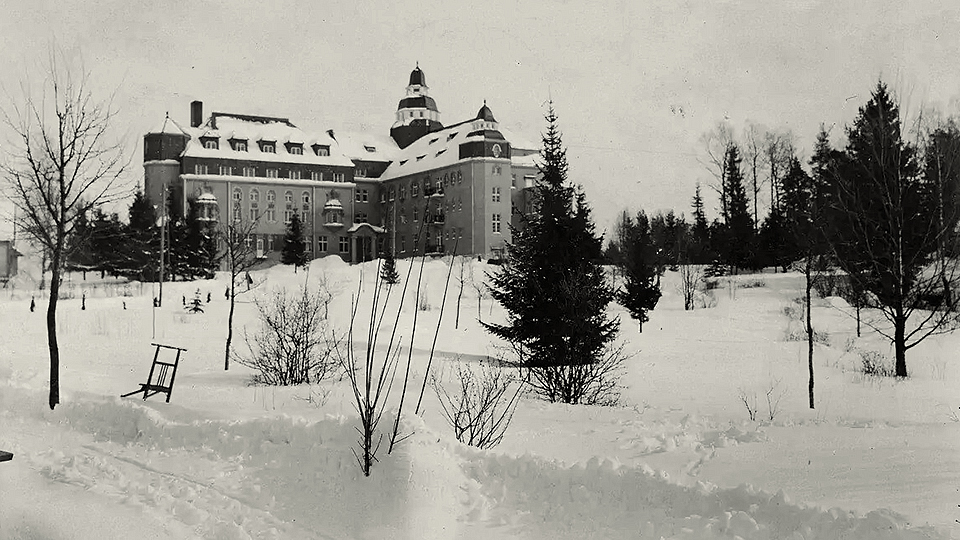 Konkkalan Sanatorion, зима 1914-1916 г.